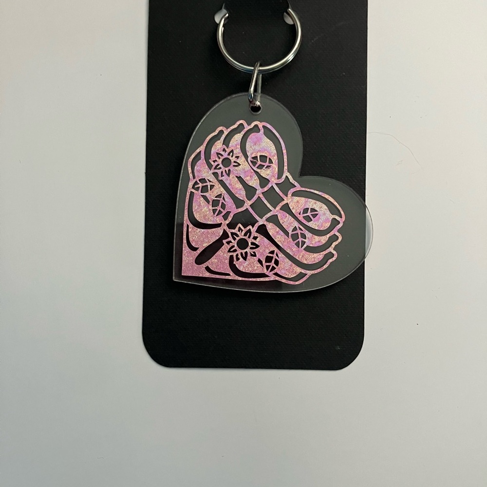 Heart Keychain - Picture 2 of 2